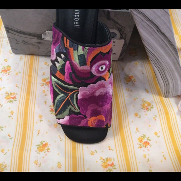 Free Shipping!!!Reduced Gorgeous Jeffery Campbell Embroidered - Picture 2 of 5
